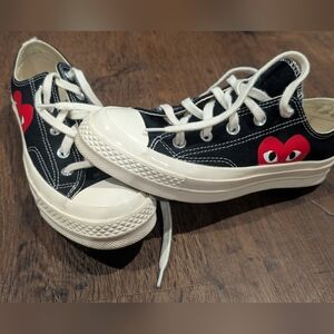 Converse x PLAY Comme des Garçons Size 6 Women's